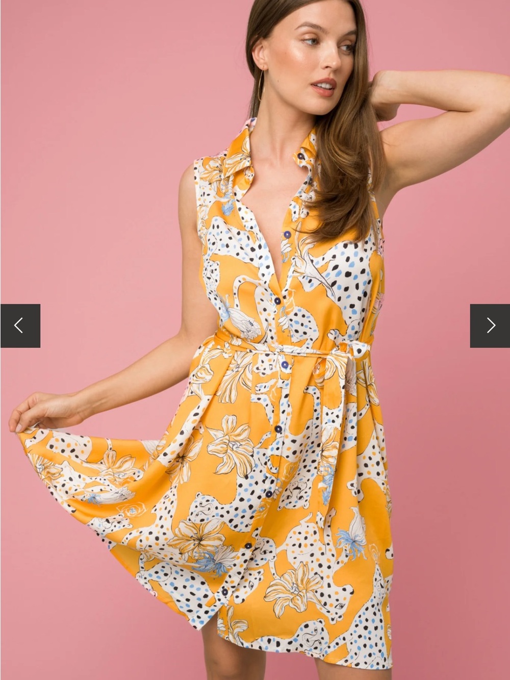 Tucker The Sleeveless Sarah Shirtdress- NWT please read description